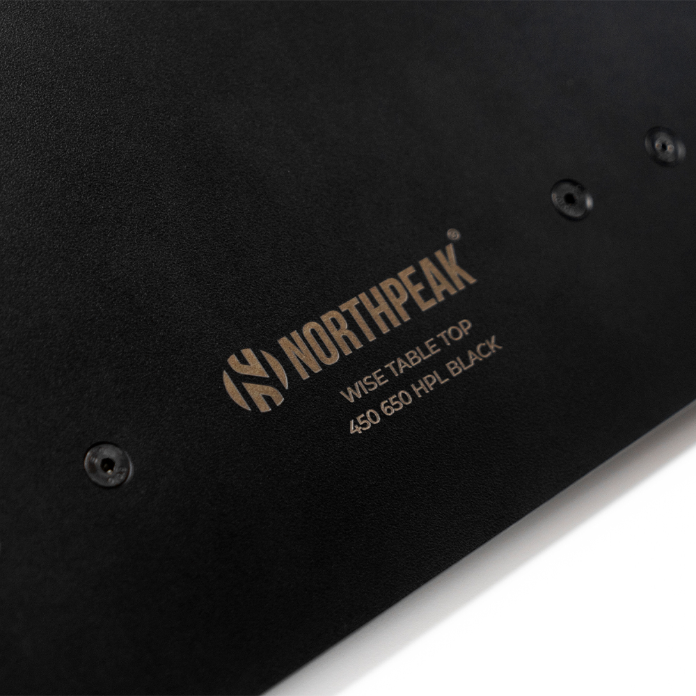 노스피크 와이즈 테이블_블랙 | 데얼스 아웃도어 전문 플랫폼