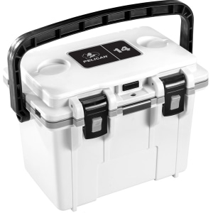 펠리칸 아이스박스 엘리트 쿨러 14QT (13.25L) 화이트 | 데얼스 아웃도어 전문 플랫폼
