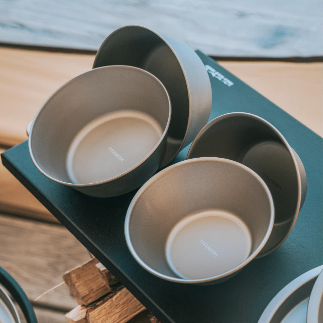 클래딘 리얼 티타늄 캠핑 코펠 V2 통3중 티타늄 코펠 세트 13p | 데얼스 아웃도어 전문 플랫폼