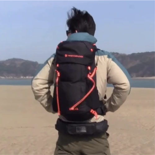 [암어백패커] DOI 45L 백패킹 배낭 블랙 | 데얼스 아웃도어 전문 플랫폼