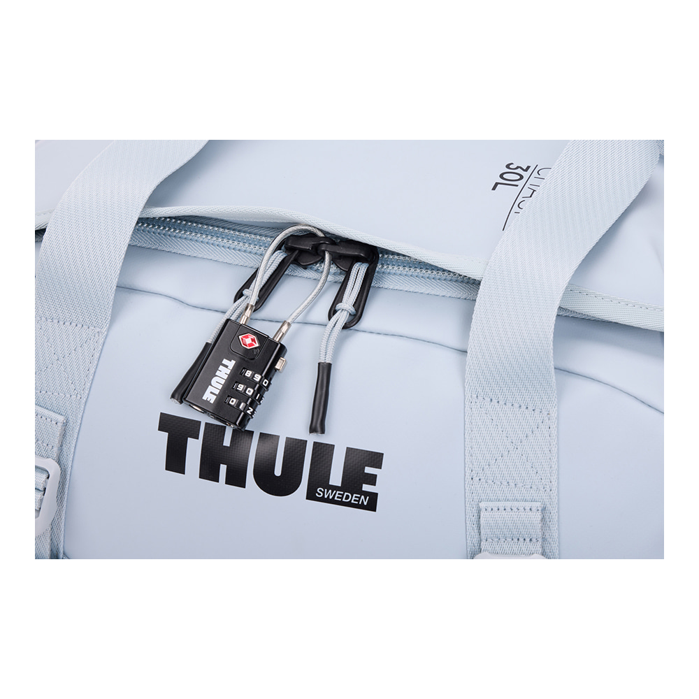 툴레 캐즘 더플 백 30L 소프트 블루 - 데얼스 아웃도어 쇼핑