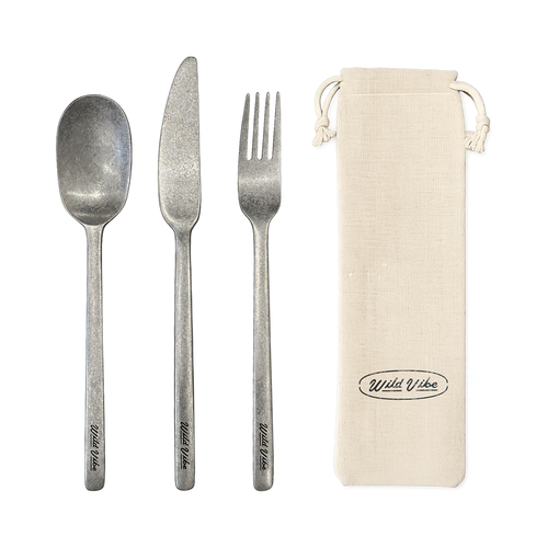 와일드바이브 커트러리 파우치_Cutlery Pouch (White/Khaki) | 데얼스 아웃도어 전문 플랫폼