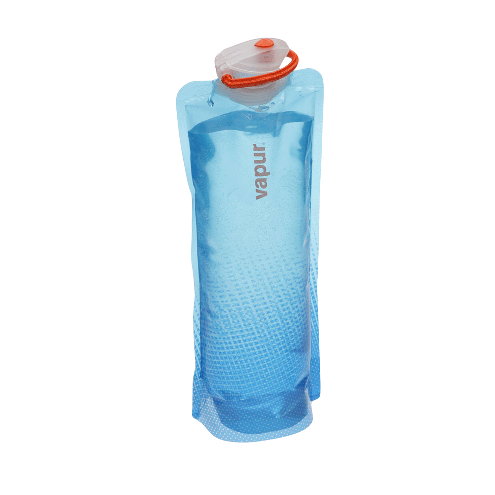 베이퍼 안티보틀 접이식 물병 1.5L 투명블루 - 데얼스 아웃도어 쇼핑